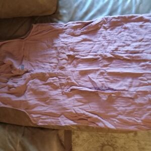Pink Button-Up Sleeveless Top